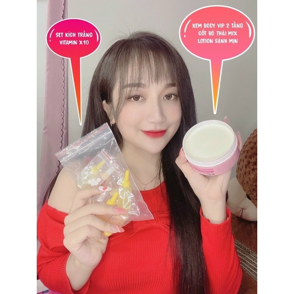 SÉT KÍCH TRẮNG VITAMIN X10 MYO