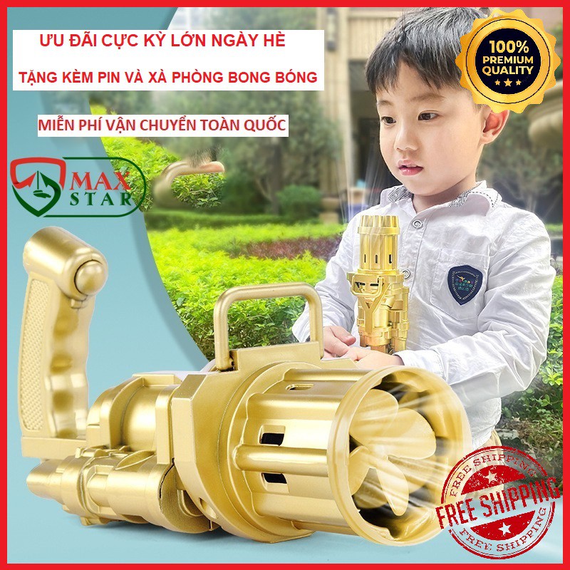 Súng bắn bong bóng đồ chơi trẻ em thông minh ngoài trời hot tiktok cao cấp giá rẻ ✅