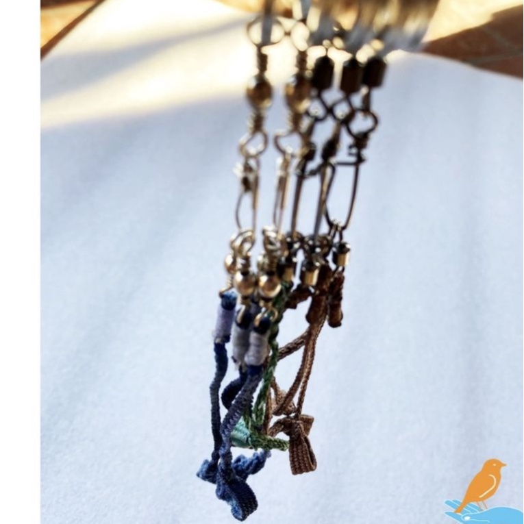 Xích chân chim khuyên,Chào mào,Chích chòe,Cu gáy, Dây buộc chân chim, Phụ kiện chim cảnh giá rẻ