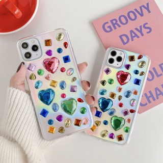 Ốp lưng hạt đá lấp lánh bling bling
