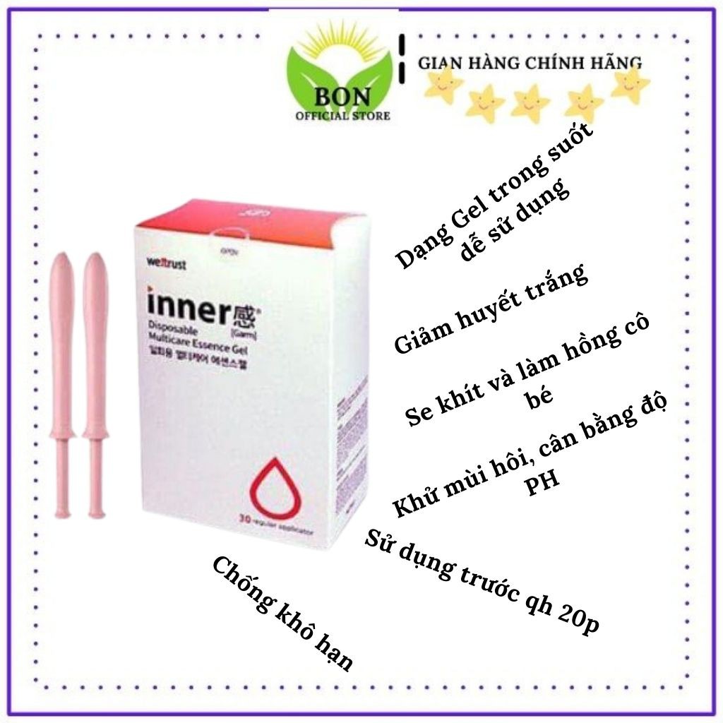 đũa thần inner gel se khít vùng kín, thơm hồng, khử mùi hôi  BON OFFICIAL STORE