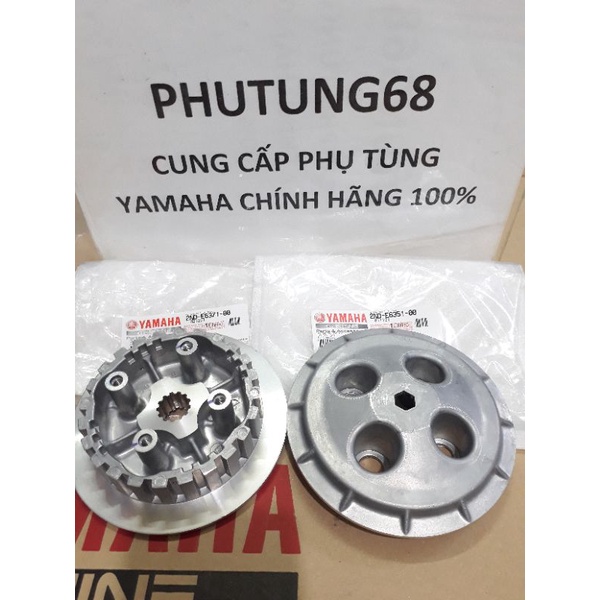 bộ hai mặt nhôm nồi sau Exciter 150 Yamaha