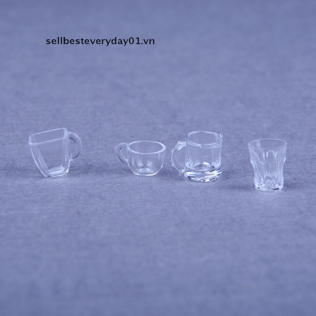 Set 17 ly kem đồ chơi búp bê đáng yêu trang trí
