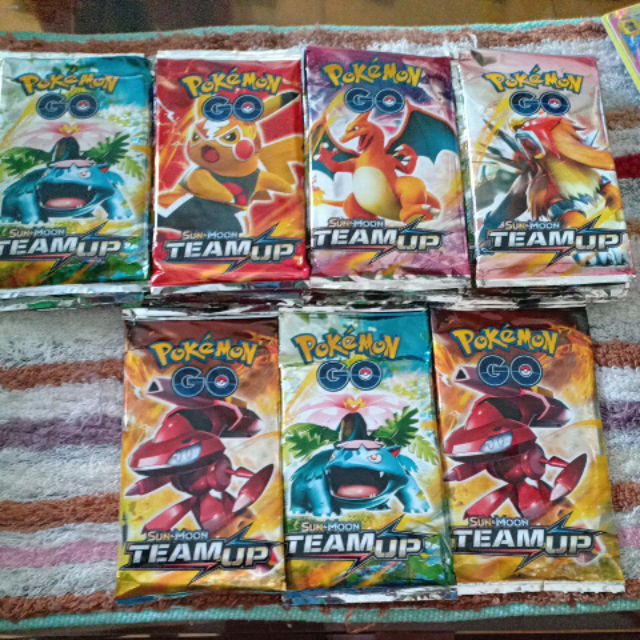 Combo 5 pack bài Pokemon đẹp óng ánh