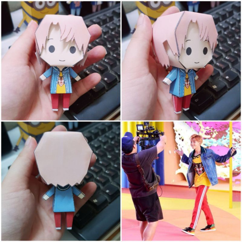 Mô Hình Giấy Chibi BTS RM DNA