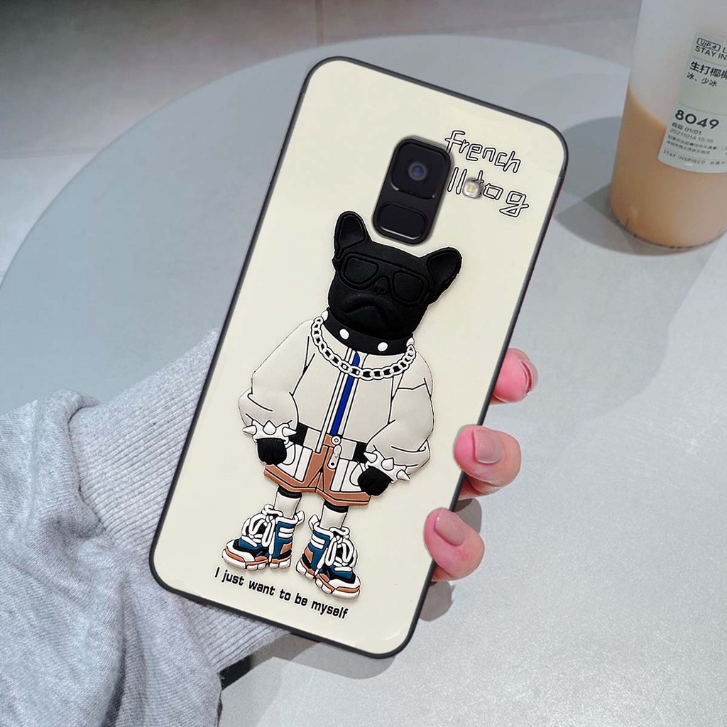 Ốp Samsung A6 2018 / A6 Plus / A6+ trái tim, thời trang, thể thao, ốp viền dẻo đẹp