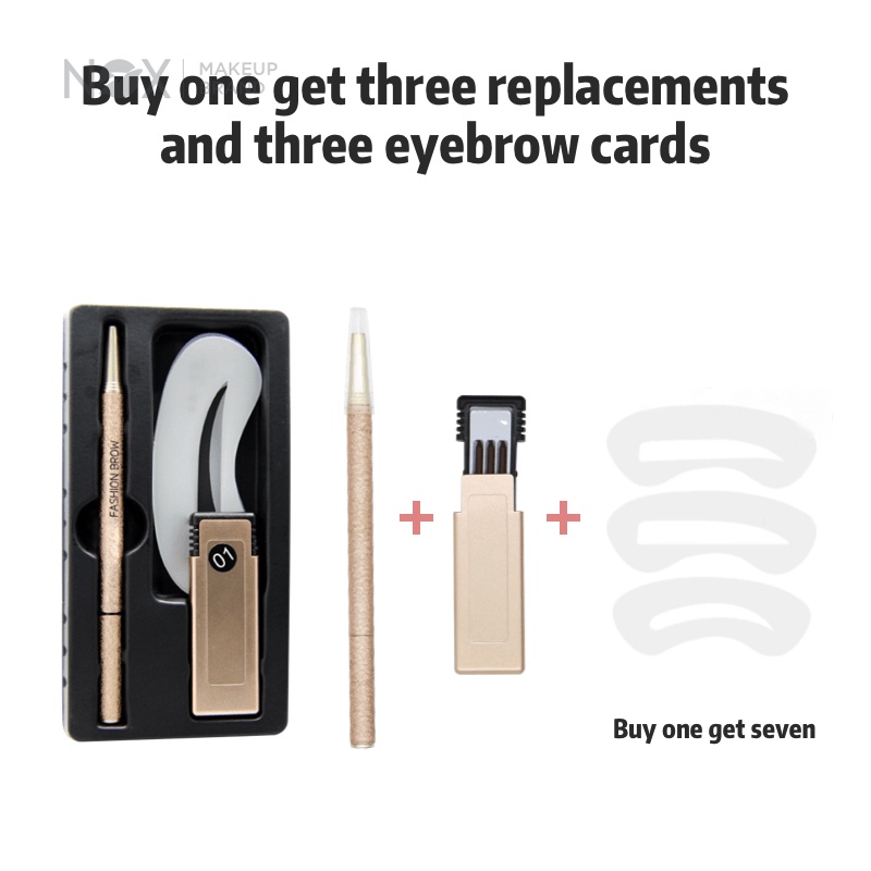 Chì kẻ mày NOX hai đầu 7 trong 1 không thấm nước lâu trôi 0.3 g | BigBuy360 - bigbuy360.vn