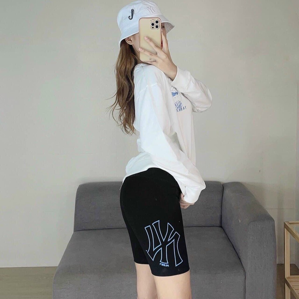 Quần legging ngố NY thun co dãn 4 chiều