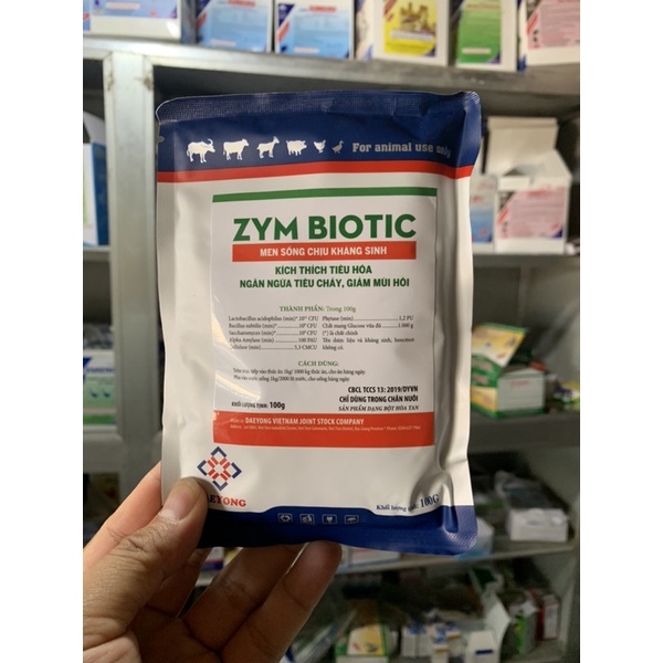 Zym Biotic Men Tiêu Hoá Cho Thú Cưng