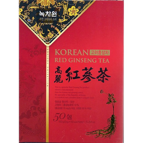 TRÀ HỒNG SÂM HÀN QUỐC 150g - KOREAN RED GINSENG TEA