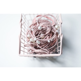 Set 24 Dây cột tóc - Thun buộc tóc - Đồ cột tóc