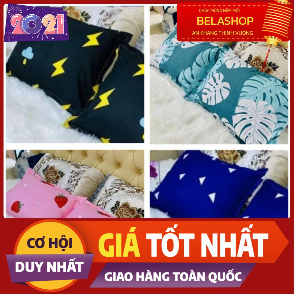 [Free ship-SALE LỖ]Vỏ Gối Nằm,Áo Gối Nằm Vải Poly Hàn,Giá Rẻ Nhất HCM,BELASHOP2082