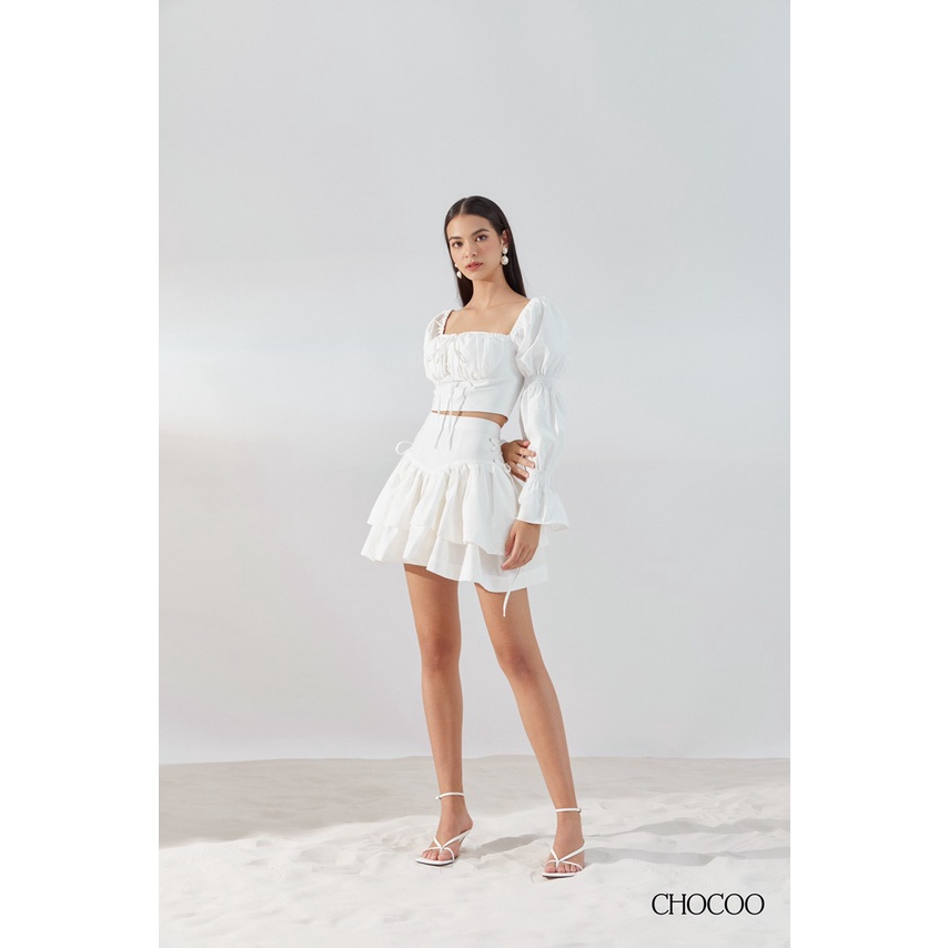 Set đồ nữ CHOCOO áo cổ vuông Dulcie Top x chân váy ngắn Dilys Skirt