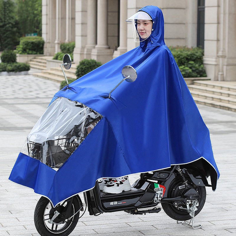 【Sẵn sàng giao hàng】 áo mưa áo mưa bộÁo mưa Xe đạp điện Một đôi máy Nam nữ Người lớn Đi dày dặn Poncho chống t