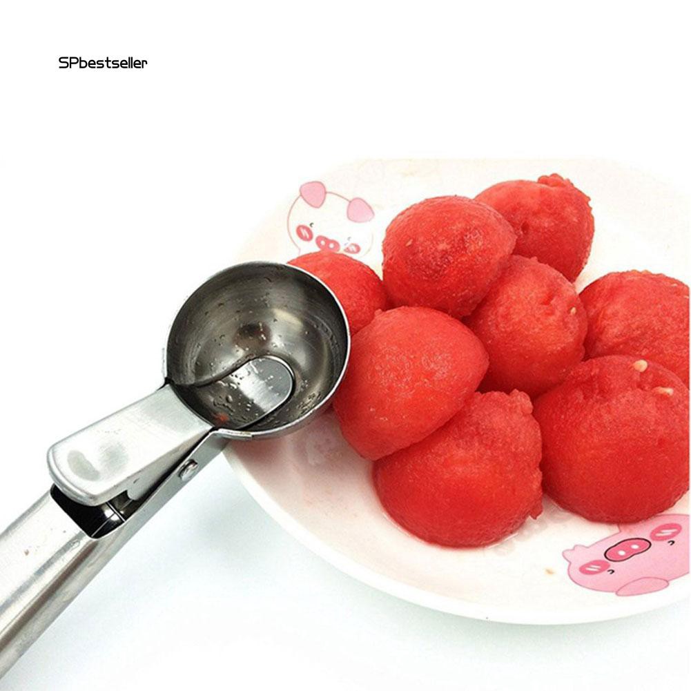 Muỗng múc kem hình tròn bằng thép không gỉ