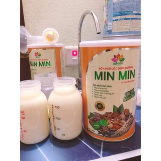 Ngũ cốc lợi sữa min min - ngũ cốc bầu min min