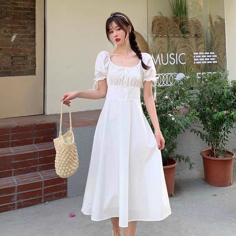 (L214) Đầm tiểu thư thắt nơ (bảng size ở cuối) | BigBuy360 - bigbuy360.vn