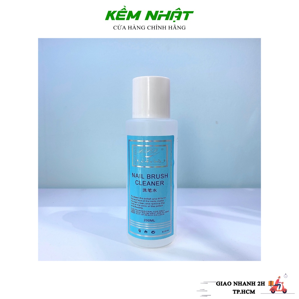 Nước Lau Gel, Ủ Gel, Rửa Cọ 200ml - Mingshan