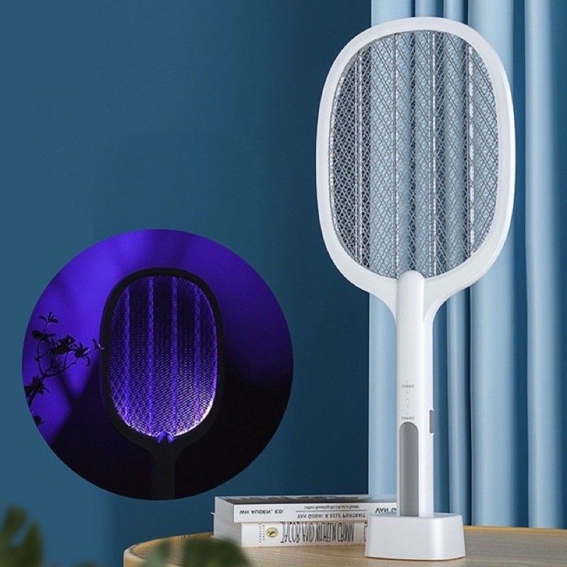 Vợt Muỗi Thông Minh Chống Giật Tích Điện Sạc USB