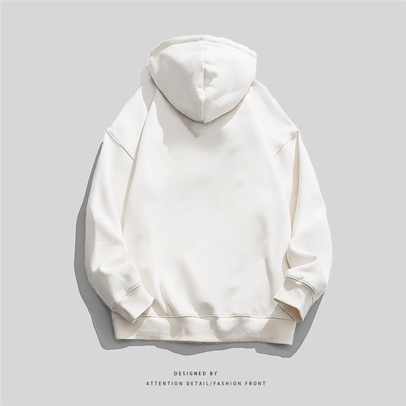 NRVP Áo Khoác Hoodie Tay Dài Dáng Rộng In Họa Tiết Phong Cách Hàn Quốc Dành Cho Nam Nữ