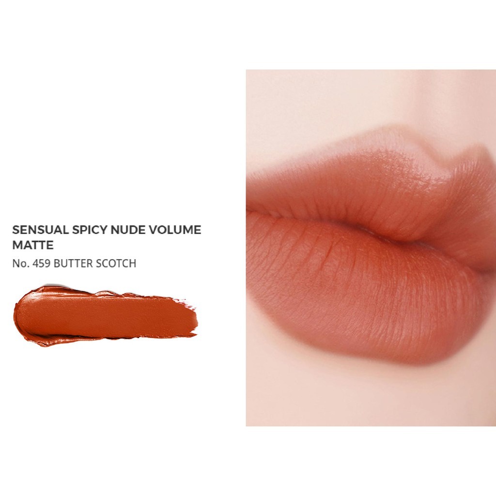 [Mã COSDEP -8% ĐH250k] Son thỏi lì Hera Sensual Spicy Nude Volume Matte