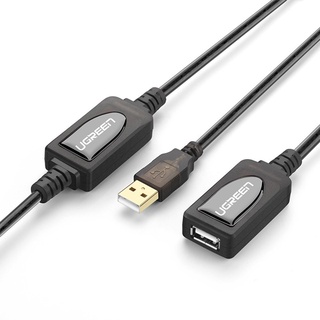 Cáp Nối Dài USB 2.0 20M Ugreen 10324 (Có Chip Khuếch Đại)