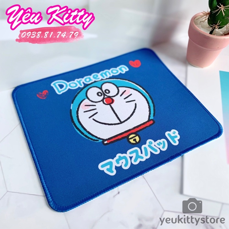 LÓT CHUỘT HELLO KITTY DORAEMON