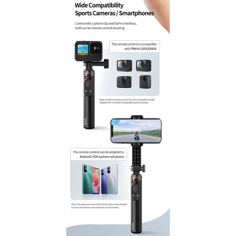 Gậy tự sướng kéo dài kèm điều khiển từ xa cho XR/XS/X/8/Plus/7
 | BigBuy360 - bigbuy360.vn