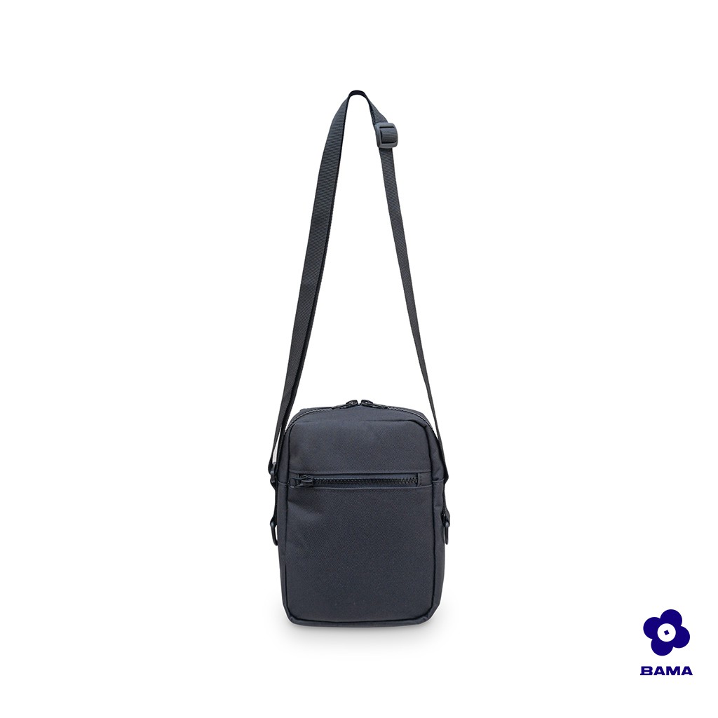 Túi Đeo Chéo nam, nữ BAMA® - DOUBLE SHOULDER BAG Chính hãng chống nước 90% - Black Hologram