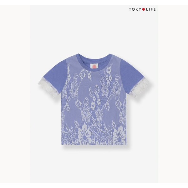 Áo T-Shirt Bé gái dáng ngắn TOKYOLIFE E4TSH001C