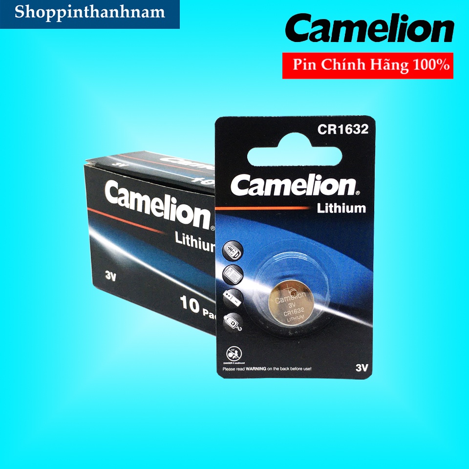 Pin CR1632 Camelion vỉ 1 viên dung lượng cao - Thay pin cảm biến áp suất lốp