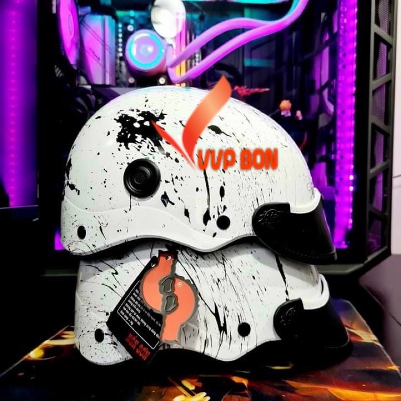 Nón bảo hiểm nhúng cacbon