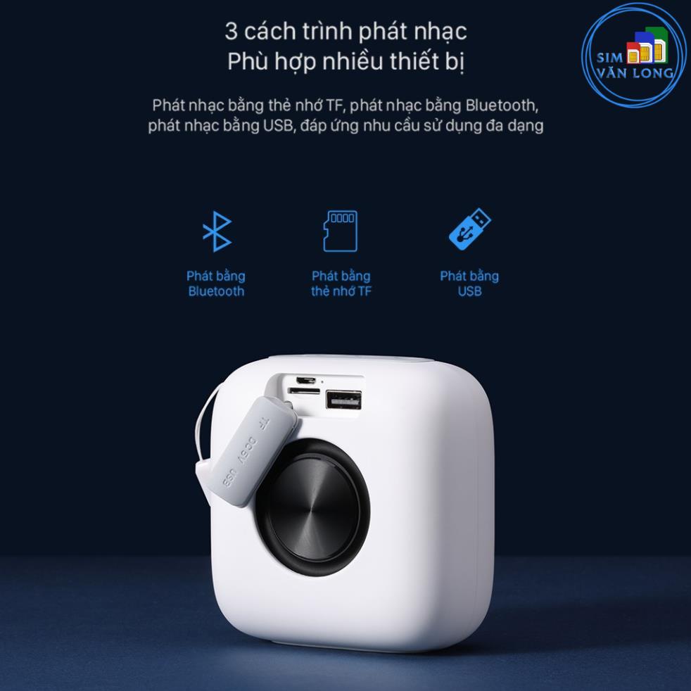 Loa TWS Bluetooth 5.0 VIVAN VS1 Chính Hãng Chất Âm Tốt Bass Mạnh Chống Nước IPX5 5W Thời Lượng Pin Dài Đến 10H _13
