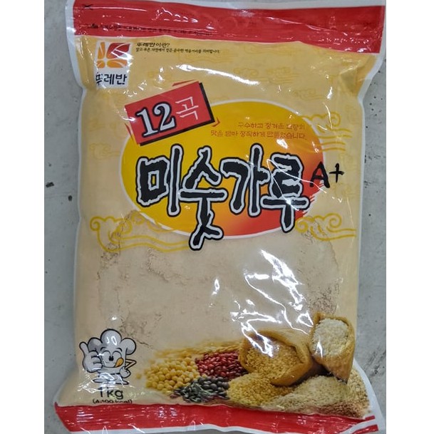 Bột ngũ cốc hàn quốc 12 loại ngũ cốc 1kg - 미숫가루