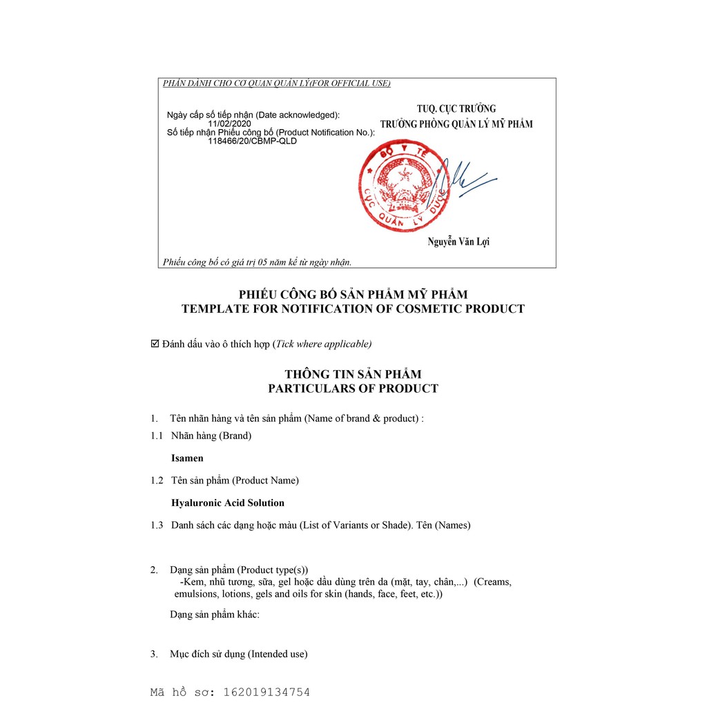 Tinh dầu HA ISAMEN căng bóng da, thu nhỏ lỗ chân lông dành cho da nhạy cảm , mỏng yếu | BigBuy360 - bigbuy360.vn