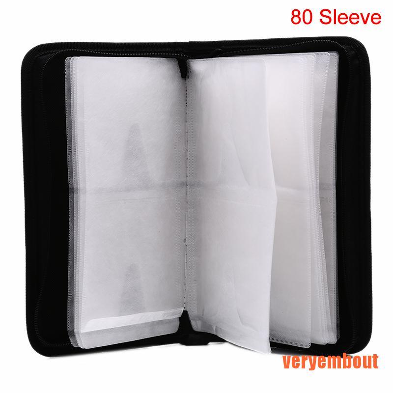 Túi Đựng Đĩa CD DVD Blu-Ray Sức Chứa 80 Vòng Tiện Dụng