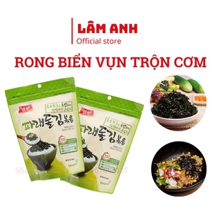 Rong Biển Vụn Trộn Cơm Cho Bé Gói Rong Biển Lá Kim Vụn Rắc Cơm Ăn Liền Hàn