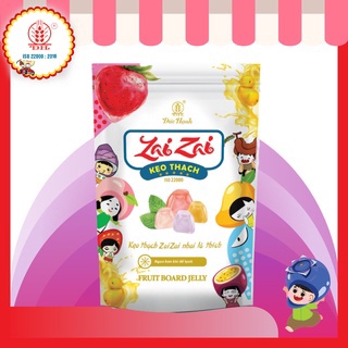 Thạch Rau Câu ZaiZai  Dài Đức Hạnh  Bịch 350g, 1kg Kẹo Zai Zai Ăn Vặt Ananfoods