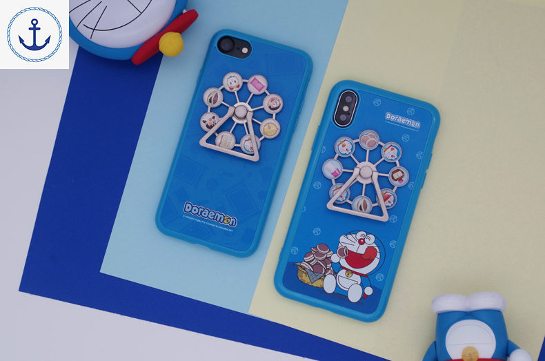 Ốp Điện Thoại In Hình Doraemon Đáng Yêu Cho Iphone X Ixr / 8plus 7