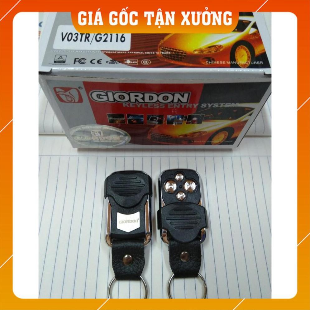 Bộ điều khiển khóa cửa ô tô Giordon 12V-24V(Rẻ vô địch) (Chuột mua riêng)