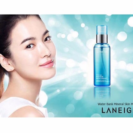 XỊT KHOÁNG DƯỠNG ẨM LANEIGE WATER BANK HYDRO MIST 150ML CHÍNH HÃNG