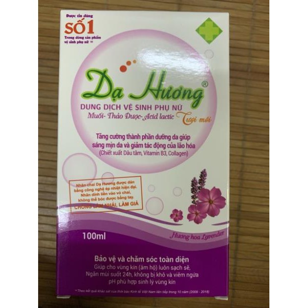 Dung Dịch Vệ Sinh Phụ Nữ Dạ Hương 100ml