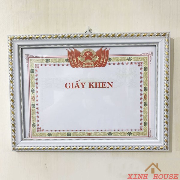 Khung Giấy Khen A4 ( 21x30 cm) - Bảo Hành Gãy, Vỡ - Hỗ Trợ In Hình