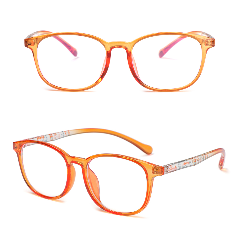 Mắt Kính Tr90 Chống Ánh Sáng Xanh Bảo Vệ Mắt Thời Trang Cho Bé