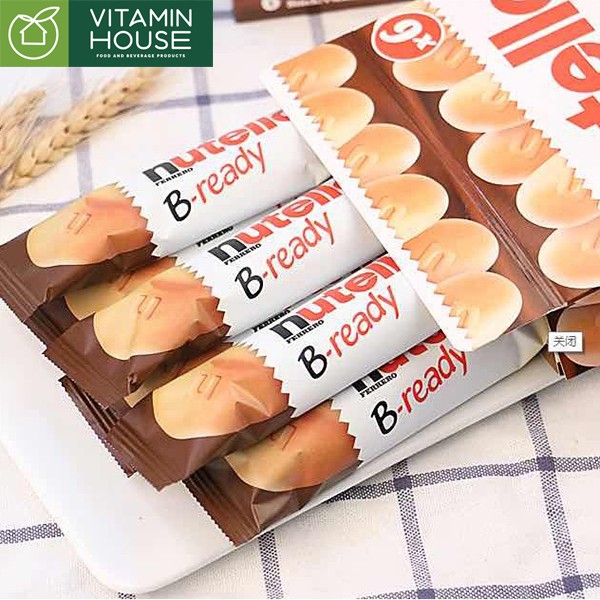Bánh Mì Nhân Socola Nutella B-ready Đức 100g [Vitamin House]