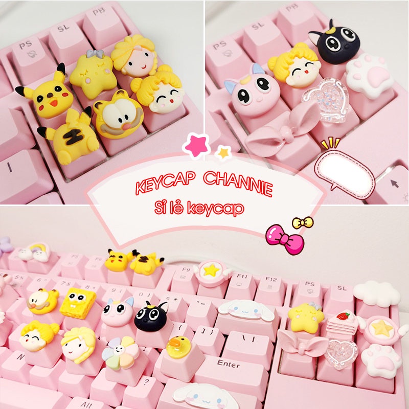 Keycap lẻ Mèo Phím Lẻ R4 PBT