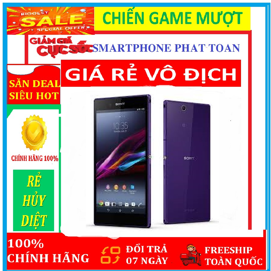 Điện thoại Sony Xperia Z Ultra - Màn hình To 6.4 - Đủ Màu