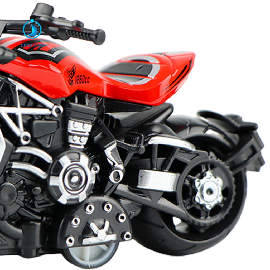 Xe Mô Tô Ducati Đồ Chơi Không Phai Màu Cho Bé Trai