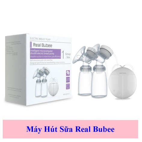 Máy Hút Sữa Điện Đôi Real bubee