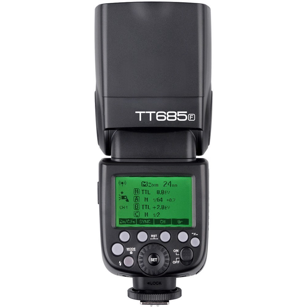 Đèn flash Godox TT685 sử dụng cho Sony, Canon, Fujifilm, Nikon